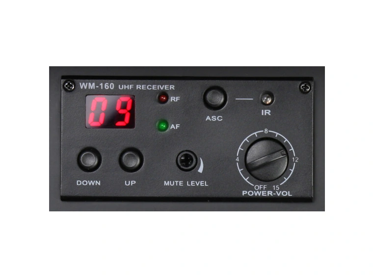 LD Systems RM102 R UHF mottakermodul for Roadman, Roadboy og Roadbuddy 